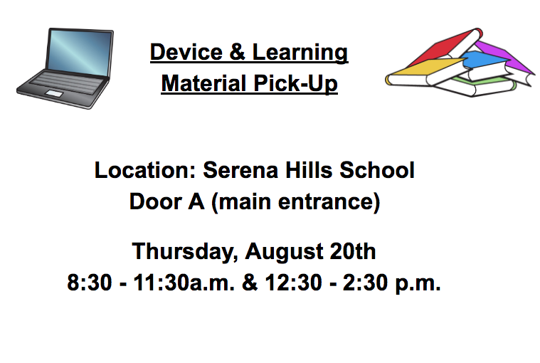 PickUp Day Serena Hills Elementary