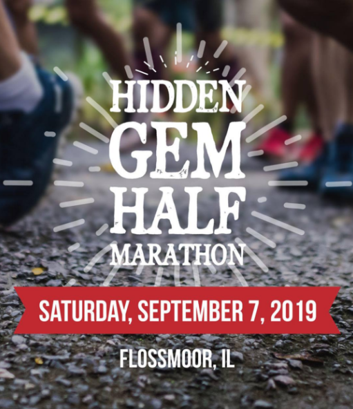 Hidden Gem Half Marathon logo