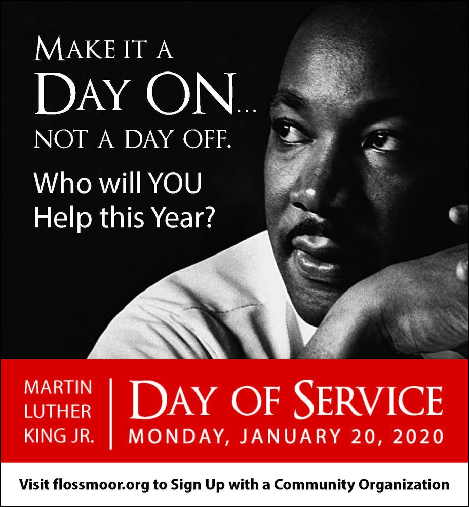 2020 MLK Day of Service Flyer