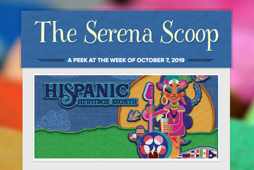 The Serena Scoop Serena Hills Elementary