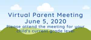 Virtual Summer Academy Parent Meeting