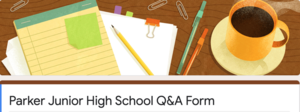PJH Parent Q/A Form