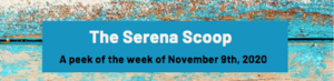 The Serena Scoop 11/9