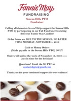 SH PTO Fannie May Fundraiser