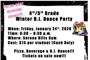 4th/5th Grade Winter DJ Dance Party