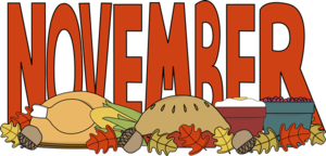 November Lunch Menu