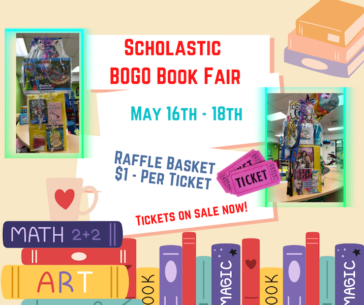 BOGO Book Fair & Raffle
